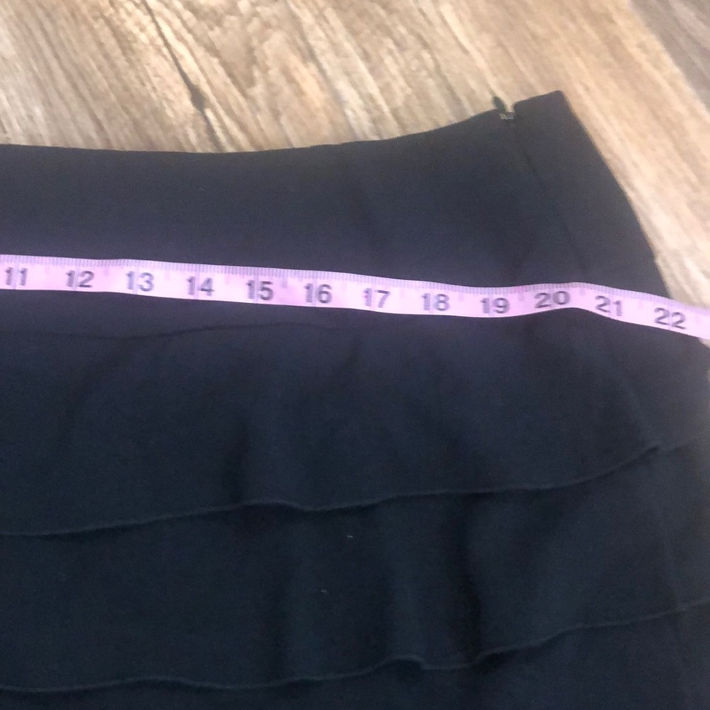 Black Ruffle Skirt - Picture 3 of 3